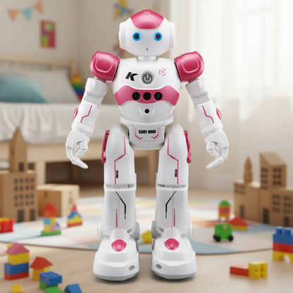 Robot educativo programable para niños con control remoto