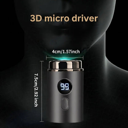 Mini-Elektrorasierer für Herren