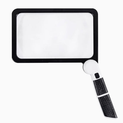 Lupa de lectura LED con aumento de 5x y lente grande