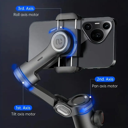 3-Achsen Smartphone-Gimbal für Videoaufnahmen