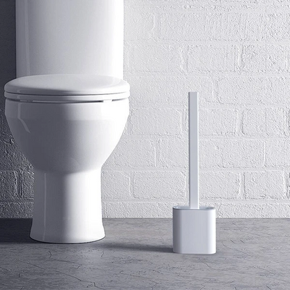 Escova de sanita de silicone com suporte