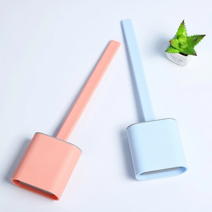 Escova de sanita de silicone com suporte