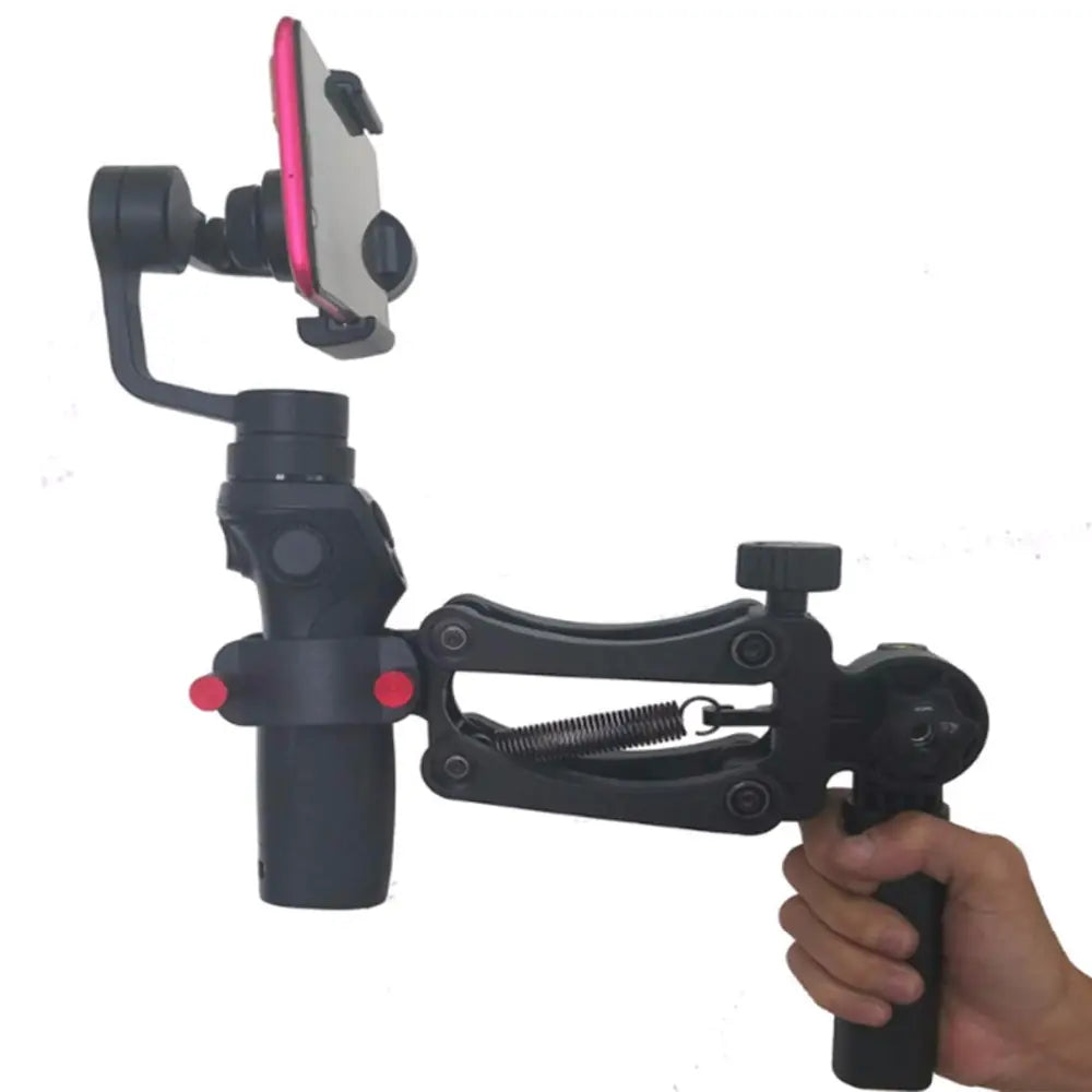 Estabilizador gimbal de 4 eixos para smartphones – Filmagem suave e precisa