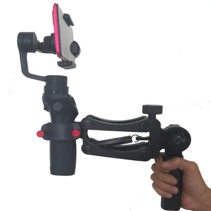 Estabilizador gimbal de 4 eixos para smartphones – Filmagem suave e precisa