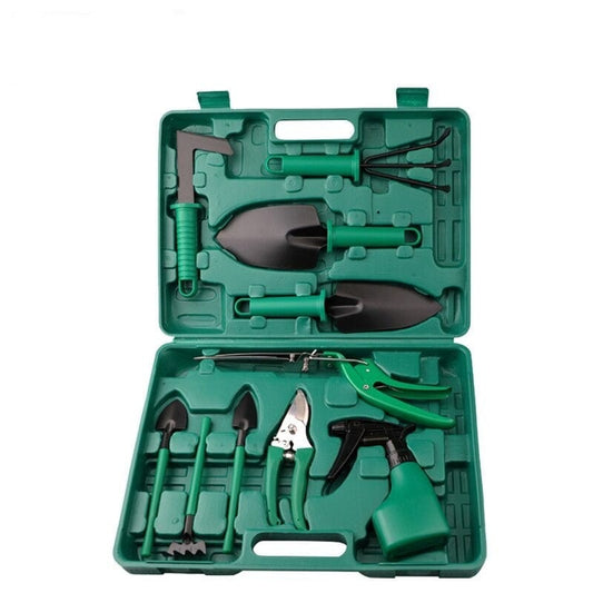 Juego de herramientas de jardinería con estuche: kit todo en uno para jardinería