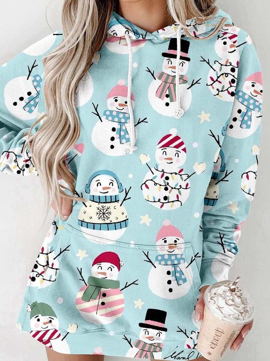 Schneemann Hoodie – Toplina i radost