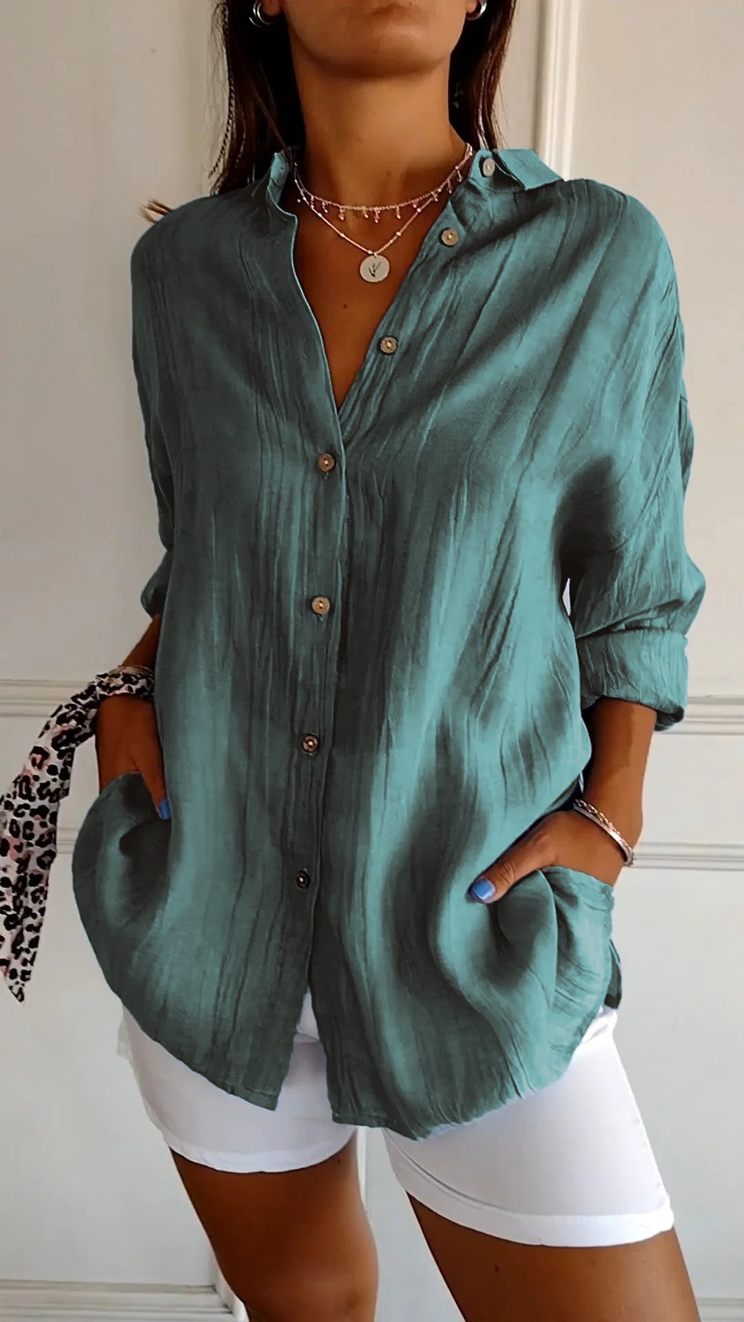 Blusa de linho de verão – conforto e elegância combinados