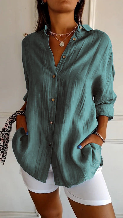 Blusa de linho de verão – conforto e elegância combinados
