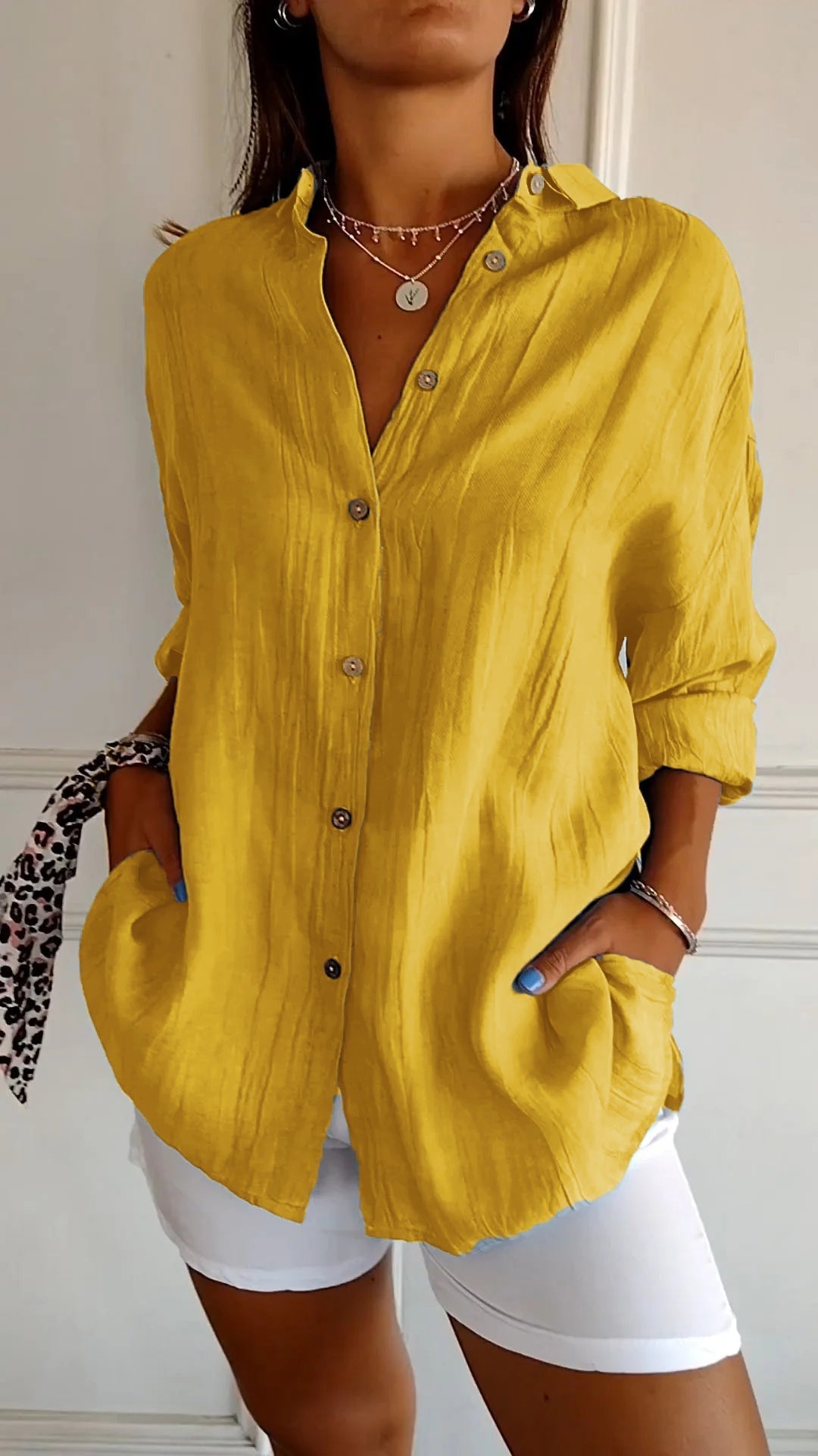 Blusa de linho de verão – conforto e elegância combinados
