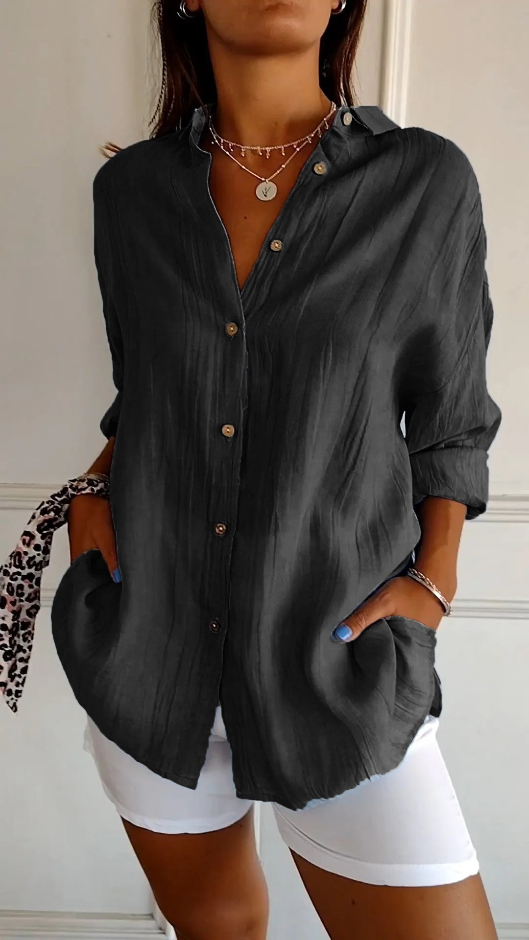 Blusa de linho de verão – conforto e elegância combinados
