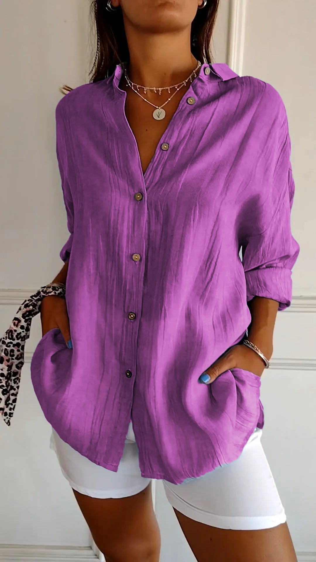 Blusa de linho de verão – conforto e elegância combinados