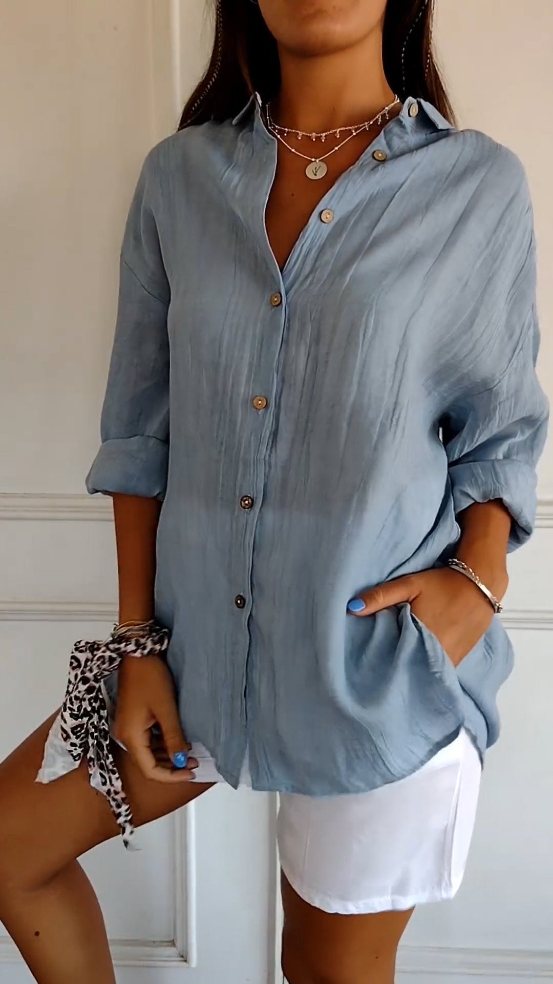 Blusa de linho de verão – conforto e elegância combinados