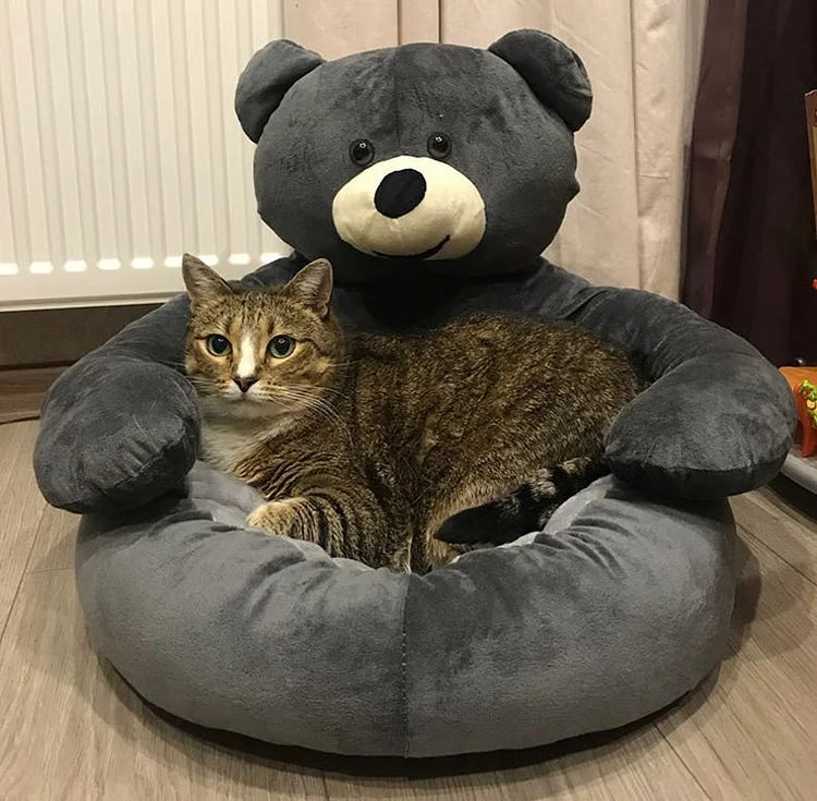 TeddyBear krevet za mačke - Za ultimativnu udobnost i toplinu
