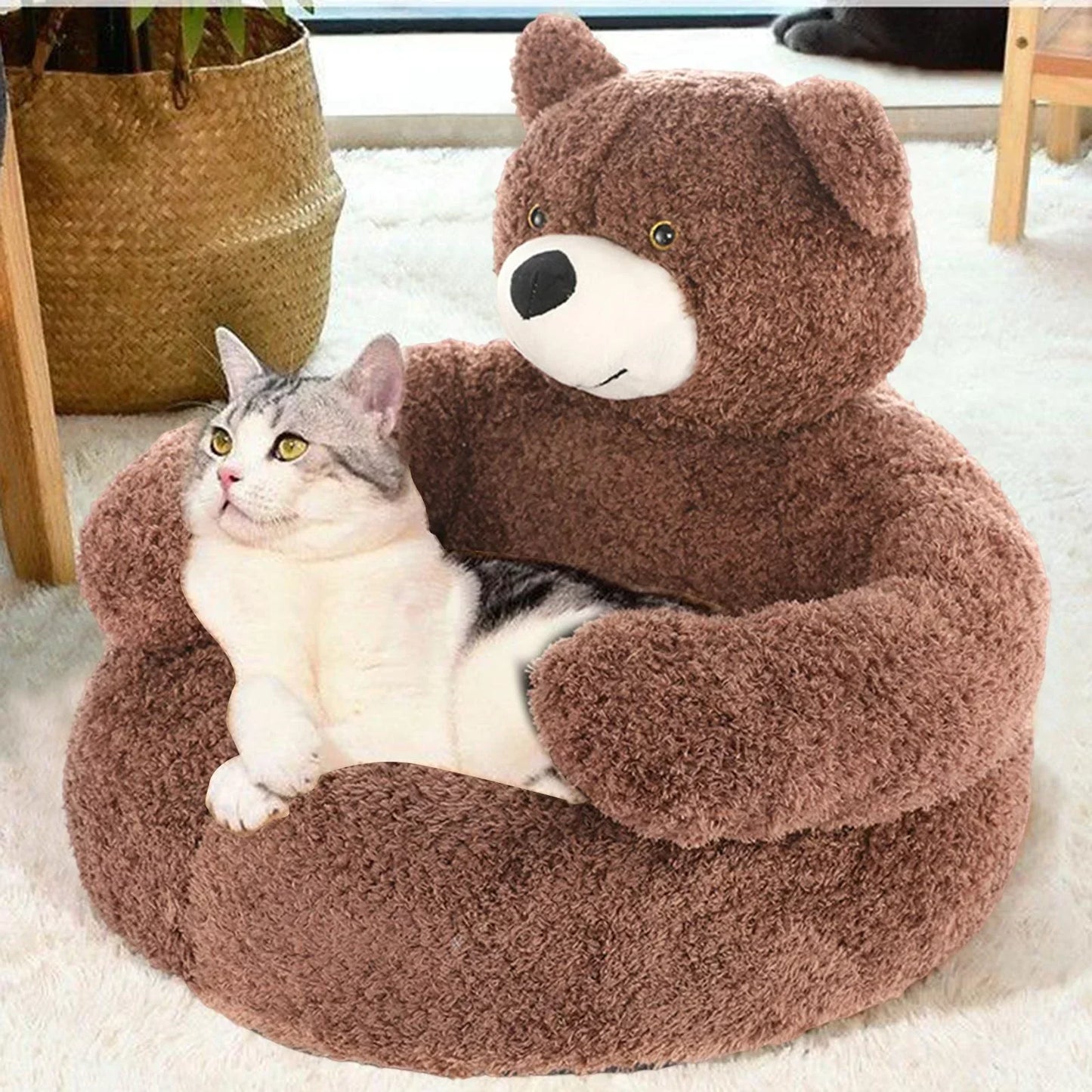 TeddyBear krevet za mačke - Za ultimativnu udobnost i toplinu