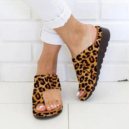 Komfortable Plattform Zehen-Trennsandalen – Sommer-Essential