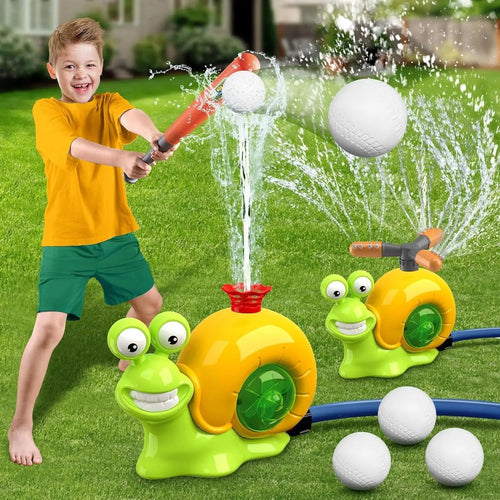 Waterfun set za bejzbol sa pužem – Sportska igra i prskanje