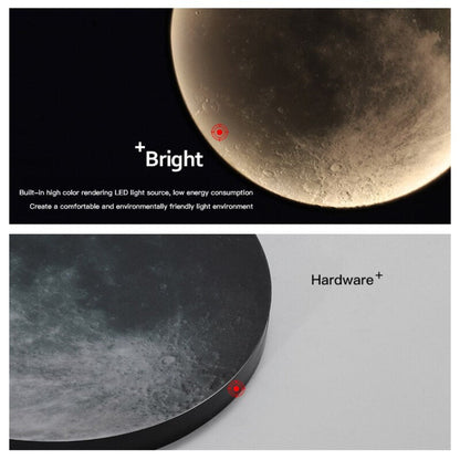 Luna 3D stropna lampa – Magična atmosfera i toplo svjetlo