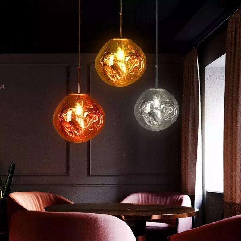 Dizajnerska viseća lampa Melt – Stilski i atmosferski svjetlosni objekt