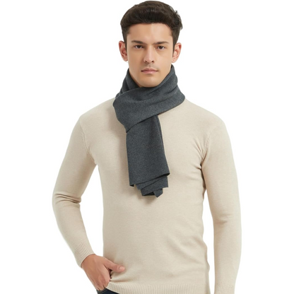 Herrenstrickschal für den Winter