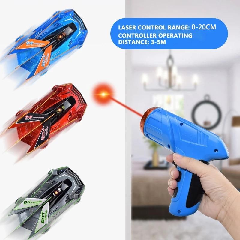 Coche teledirigido todoterreno con control láser