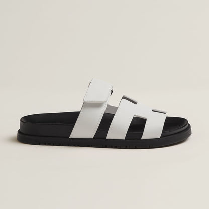 Elegante Lederstrap Sandalen – Komfort trifft Chic