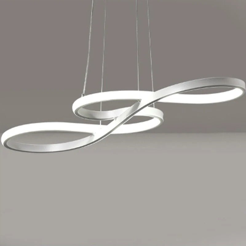 Lámpara colgante LED con diseño de anillo y función regulable
