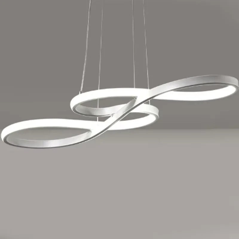 Lámpara colgante LED con diseño de anillo y función regulable