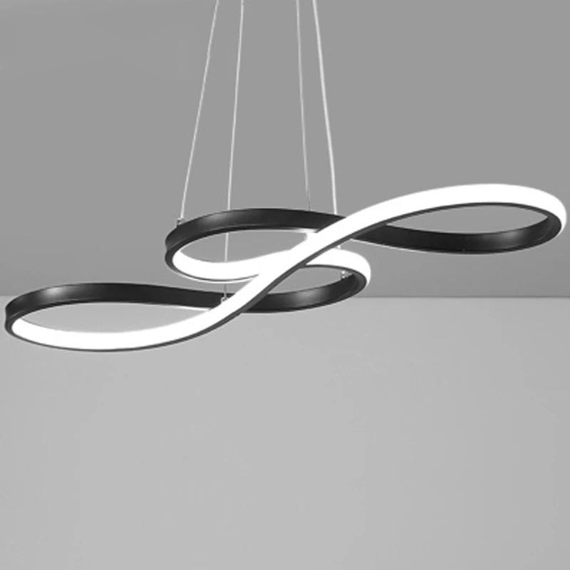 Lámpara colgante LED con diseño de anillo y función regulable