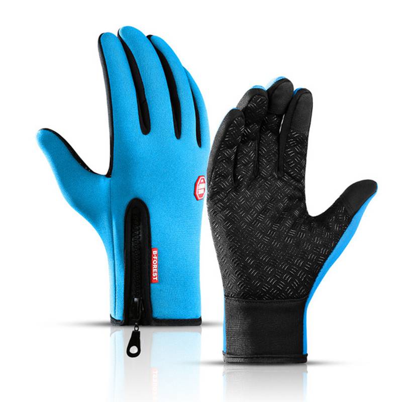 Beheizbare Touchscreen-Handschuhe mit USB-Anschluss für Winteraktivitäten