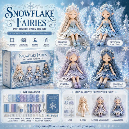 Kit de costura DIY creativo para diseñar figuras de hadas hechas a mano