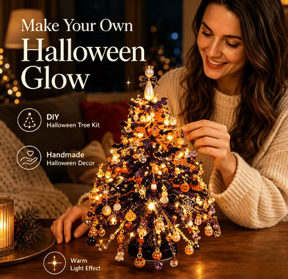 Kit de manualidades DIY de árbol de Navidad con cuentas para una decoración festiva creativa