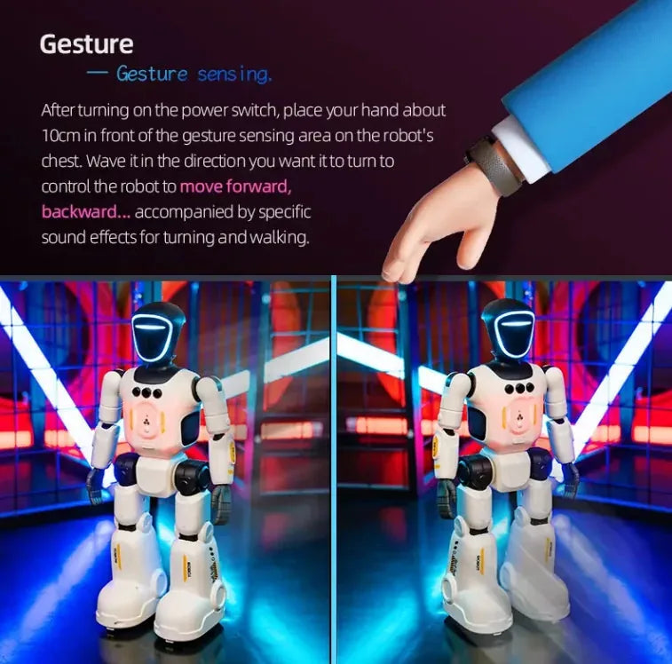Robot humanoide interactivo con control mediante gestos