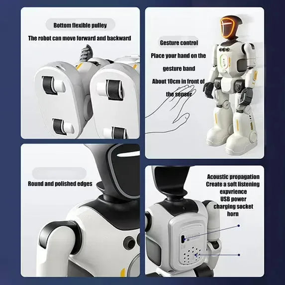 Robot humanoide interactivo con control mediante gestos