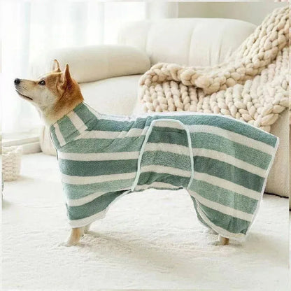 Albornoz absorbente para perros y gatos