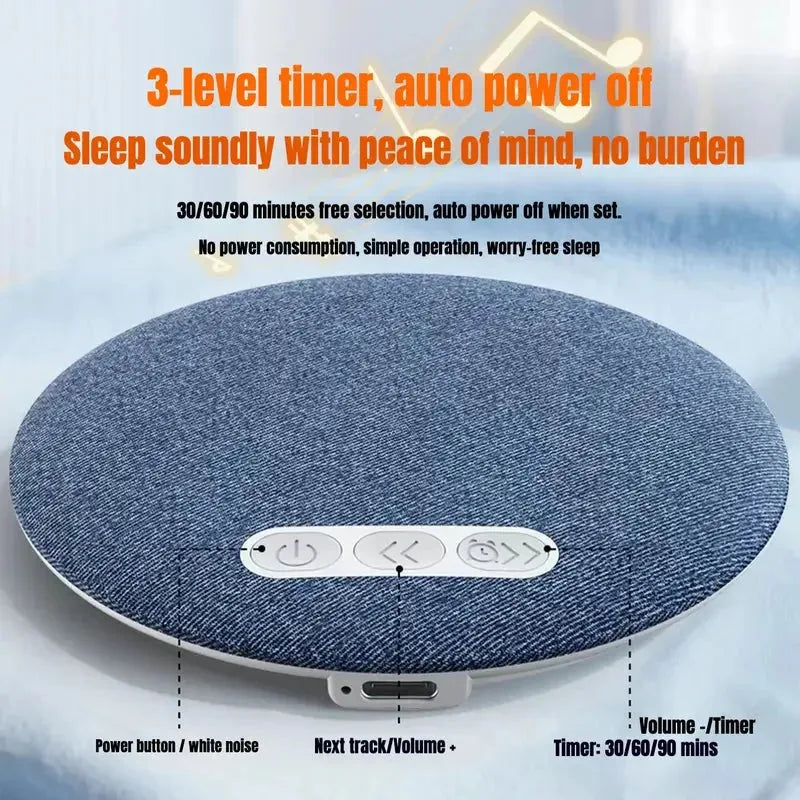 Altavoz Bluetooth ultraplano para debajo de la almohada