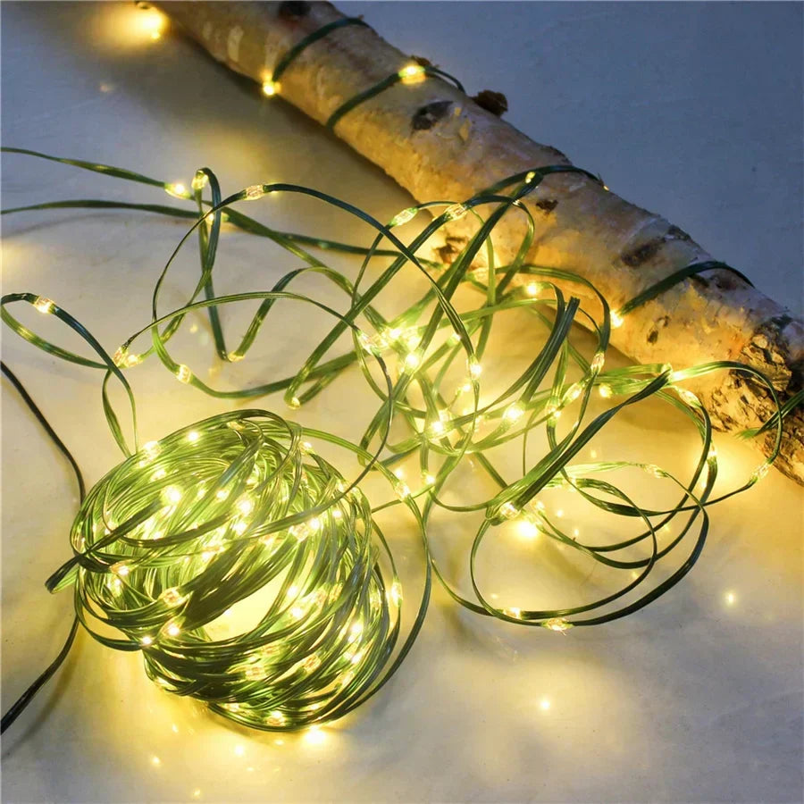 Mangueira luminosa LED para exterior e interior com 8 modos de iluminação e vários comprimentos