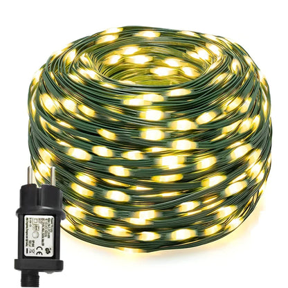 Mangueira luminosa LED para exterior e interior com 8 modos de iluminação e vários comprimentos