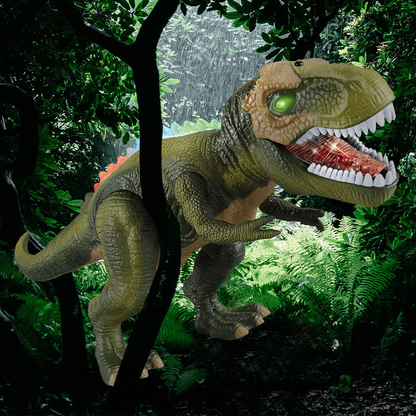 Ferngesteuerter Dinosaurier mit Licht und Sound