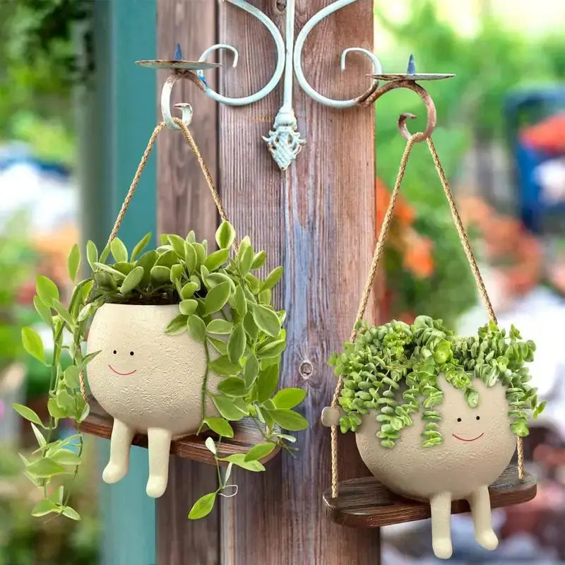 SwingPot – Viseći cvjetni lonac na ljuljačkoj