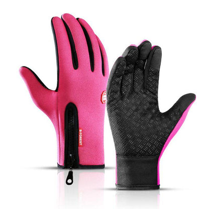 Beheizbare Touchscreen-Handschuhe mit USB-Anschluss für Winteraktivitäten