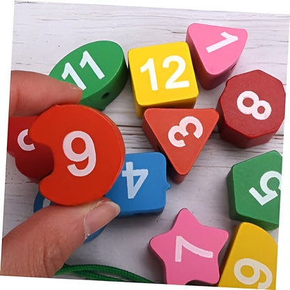 TijdLeraar – Reloj de madera para el juego educativo