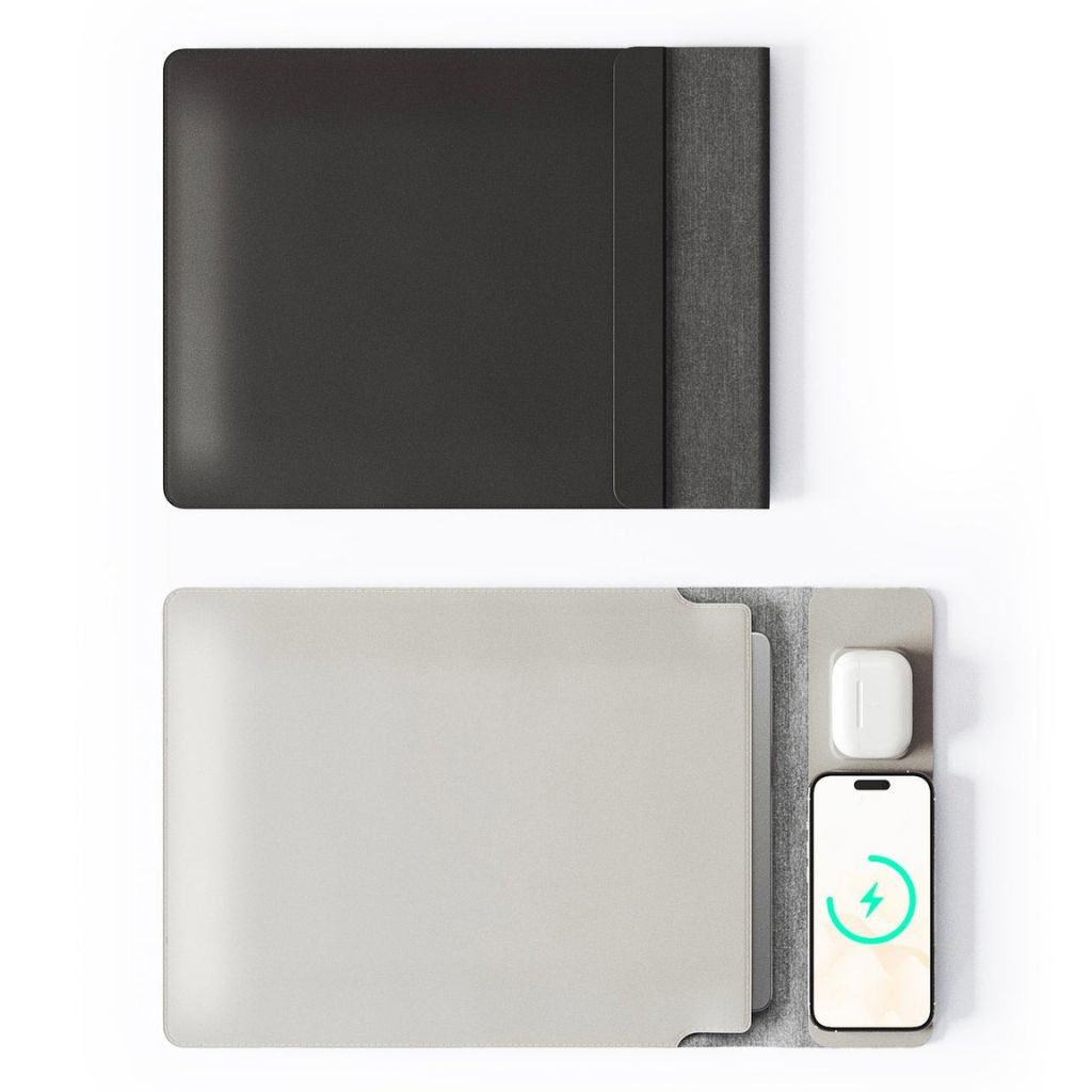 PowerDesk Sleeve – Tanak omot za laptop s bežičnim punjenjem