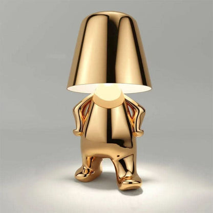 Candeeiro de mesa LED escultural com motivo figurativo
