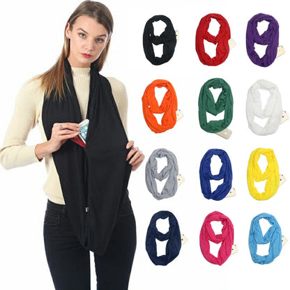 Reissjaal con bolsillo oculto: estilo infinito y seguridad en uno