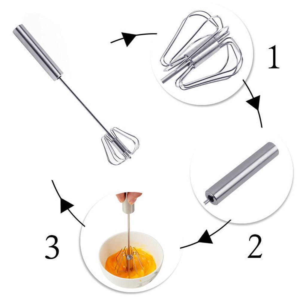 TwistWhisk Handmixer – Učinkovito miksanje bez struje