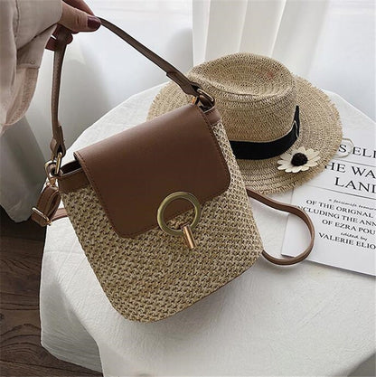 Bolso de paja Eva Chic – Natural y elegante