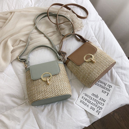 Bolso de paja Eva Chic – Natural y elegante