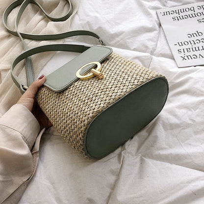 Bolso de paja Eva Chic – Natural y elegante