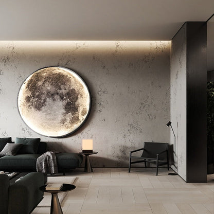 Luna 3D stropna lampa – Magična atmosfera i toplo svjetlo