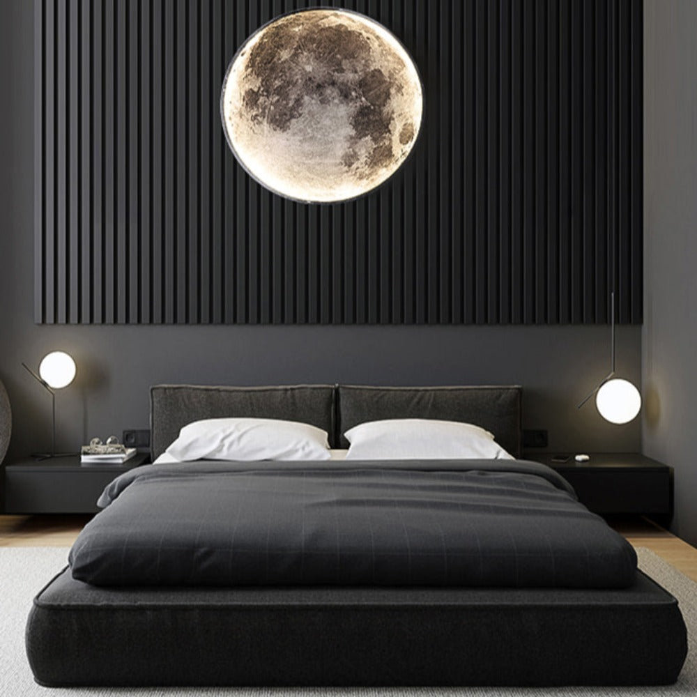 Luna 3D stropna lampa – Magična atmosfera i toplo svjetlo